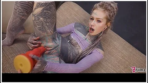 Preview supplied for Lily Lu’s alt babe gets holes worked over with toys and machine pounding
