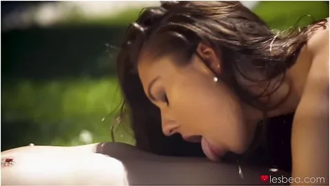 Preview supplied for Pert Young Lesbian Orgasms Outdoors With Anya Krey
