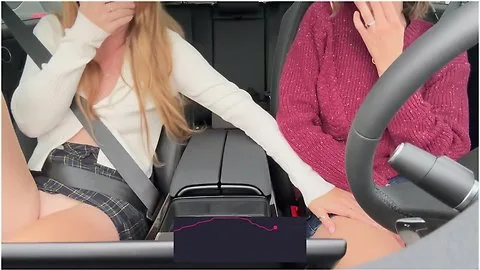Preview supplied for Serenity Cox And Nadia Foxx Take On Another Drive Thru With The Lushs On Full Blast!