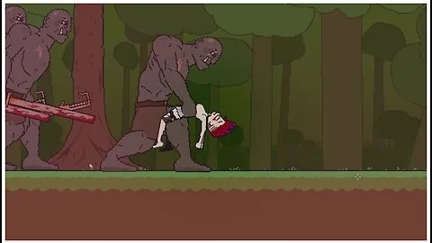 Preview supplied for Cartoon Orc Claims His Pixel Playmate with a Thick Creampie Load