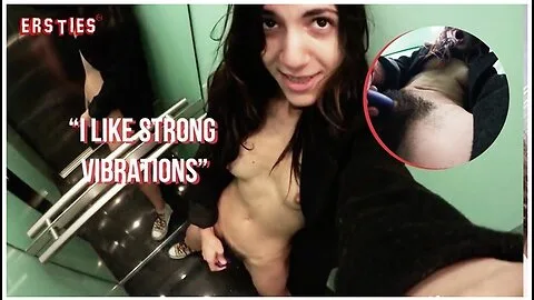 Preview supplied for Cute Magena Masturbates Her Hairy Pussy In An Elevator