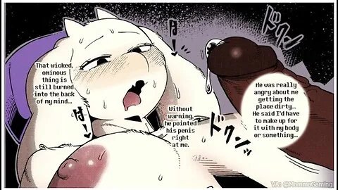 Preview supplied for Toriel’s Erotic Massage Gets Rough in This Cartoon Underdream