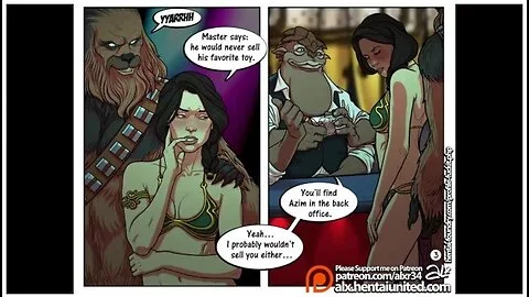 Preview supplied for Rey’s Submission to Her Wookiee Master: A Star Wars Parody