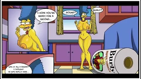 Preview supplied for Car Toon’s Simpsons: Marge’s Erotic Fantasies—Double Penetration