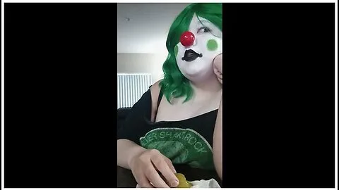 Preview supplied for Wannabegothclown Eating A Pickle While Thinking Of The Next Video Idea