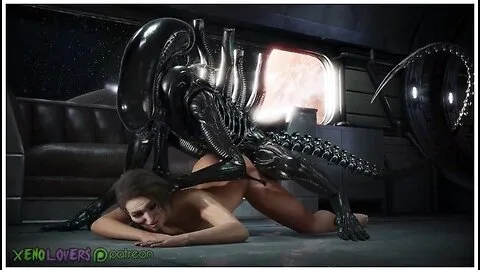Preview supplied for Jill Valentine & Car Toon: Xenomorph Raw Doggy Style—Full Version