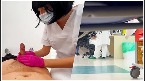 Preview supplied for Young Nurse’s Professional Exam Leaves Me Hard and Desperate for More