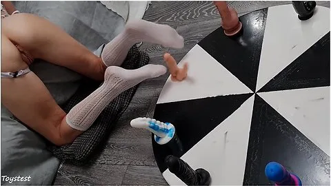 Preview supplied for Wheel Of Dildos! Bbc, Huge Cock And Dp Dildo Round