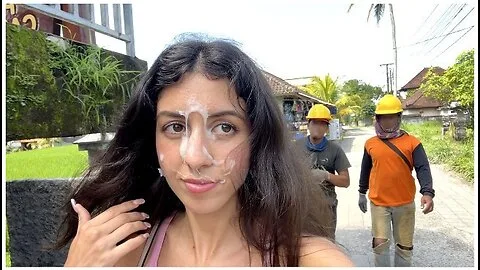 Preview supplied for Katty West: Waiter Cums on Face in Café – Dining Covered in Cum