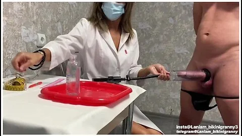 Preview supplied for Milf Vacuum Cock Medical Examination Semen Analysis