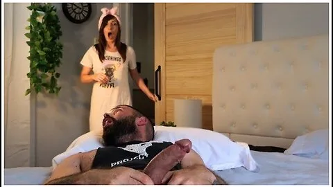 Preview supplied for Stepdaughter Caught Stepdad Masturbating - Cums All Over