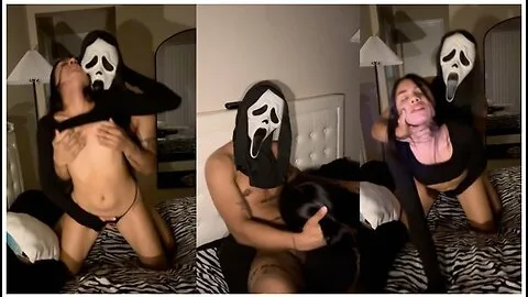 Preview supplied for Ghostface Fucks Me Alone After the Halloween Party