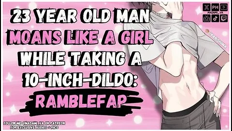 Preview supplied for Erotic Audio: Grown Man Moans Like a Girl While Taking a 10-Inch Dildo