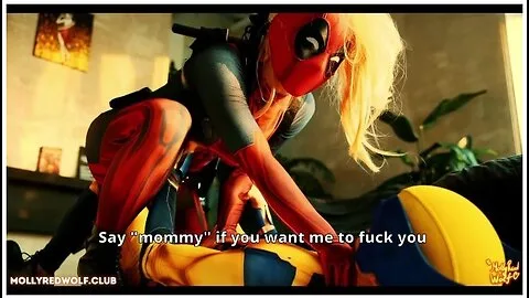 Preview supplied for Deadpool vs. Wolverine: Crazy Sexual Fight