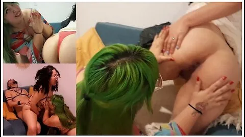 Preview supplied for La Reyna Namaste’s Anal Fold Reading: Babyluna939 & Eddie Queens