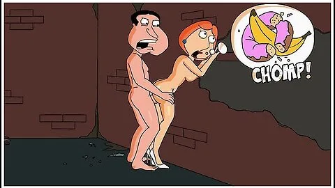 Preview supplied for Lois & Quagmire’s Affair: Big Dick in Public