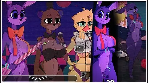 Preview supplied for Five Nights at Fuzzboobs definitive edition: Car Toon’s wild first night gameplay