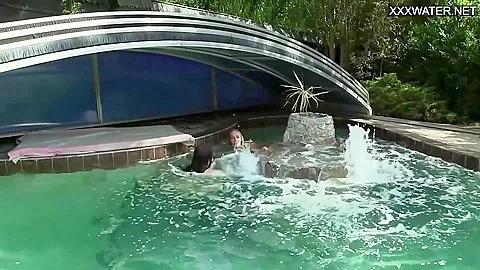 Preview supplied for Intense Poolside Lesbian Action