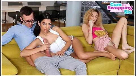 Preview supplied for Kama Oxi & Isabella De Laa Seduce Stepbrother in a Czech Threesome