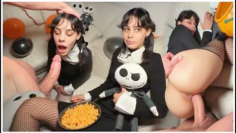 Preview supplied for My Little Step Sister Is Wednesday Addams For Halloween