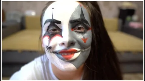 Preview supplied for Halloween Blowjob Clown Satisfies Daddys Dick On Camera