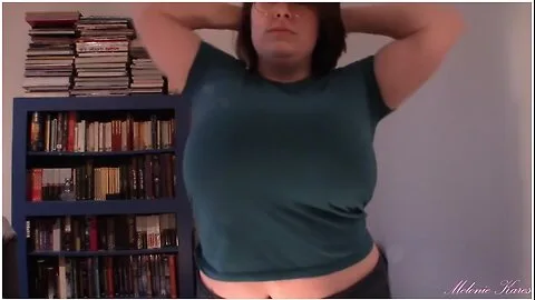 Preview supplied for Huge Boobs In Huge Boob Tit Drop Blue Shirt