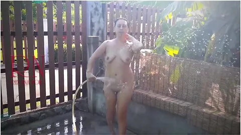 Preview supplied for Garden Shower And Water Massage In Rural Garden