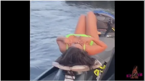 Preview supplied for Public Pussy Eatting On Jetskis With Kiki Klout