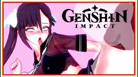 Preview supplied for Genshin Impact’s Mona in School Uniform Gets Big Ass & Big Tits Teased