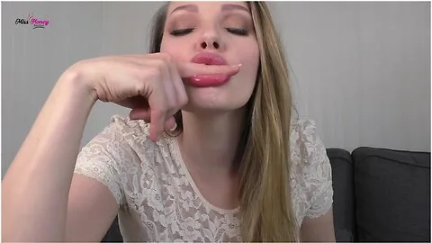 Preview supplied for Sensual Mouth Tease Hot Finger Sucking