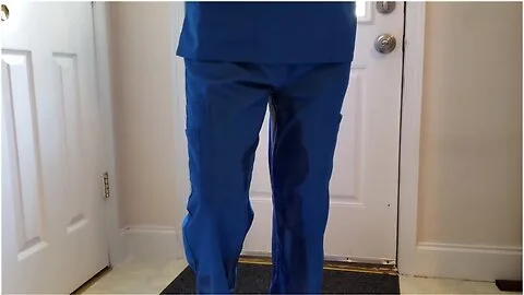 Preview supplied for Nurse Wetting Her Scrubs