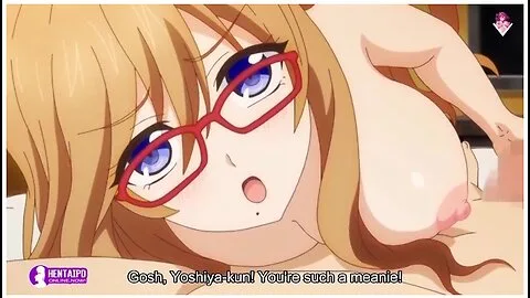 Preview supplied for Hentai Anime: Busty Glasses Babe Gets Doggy Style