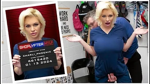 Preview supplied for Blonde Nurse Caught Shoplifting Medical Supplies