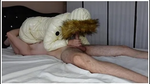 Preview supplied for 69 In My White Puffer Jacket, Oral Creampie