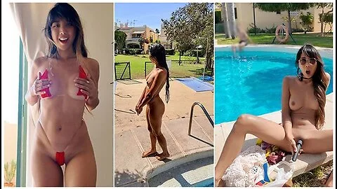 Preview supplied for Voyeur Watching Me Masturbating At Public Hotel Pool