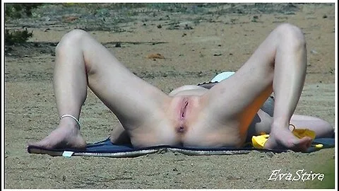 Preview supplied for Mom Undresses On The Beach Thinking That No One Sees Her