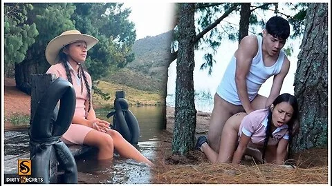 Preview supplied for Lil Timy: Fucking Me in the Forest—Nature’s Best Distraction