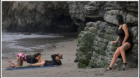 Preview supplied for Playing With Myself Watching Hot Couple Fuck On The Beach