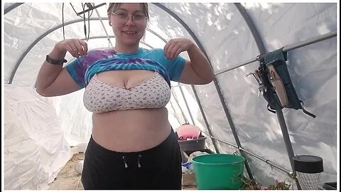 Preview supplied for Chubby Girl Getting Naked Out In The Greenhouse