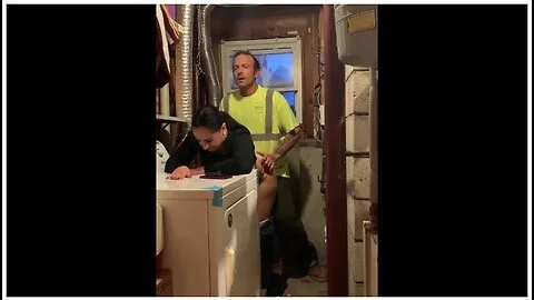 Preview supplied for Married Babe Pays Bill In Basement