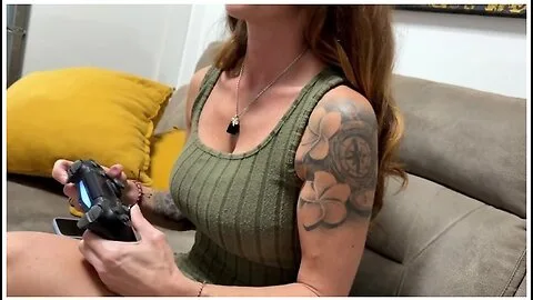 Preview supplied for Milf Plays Playstation With Her Best Friends Husband
