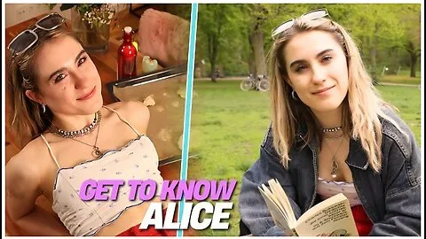 Preview supplied for Babe Alice T Orgasms Herself To New Dimensions After A Trip To The Park & Baking Macarons