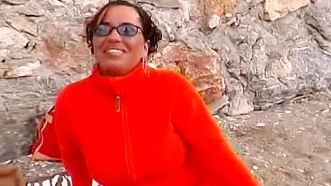 Preview supplied for Sexy German Ebony Getting Her Huge Tits Covered With Cum Outdoors - Teaser Video