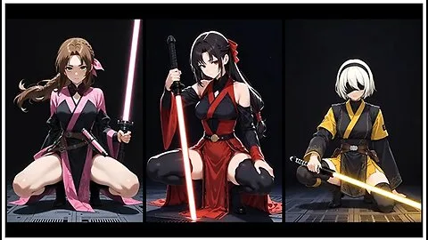 Preview supplied for Tifa Lockhart & Hentai Anime: Jedi Passion