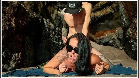 Preview supplied for Sparks Go Wild’s Secluded Sea Cave Fuck—Beach Passion