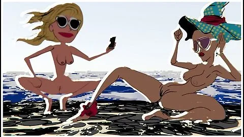 Preview supplied for Car Toon beach adventure—filthy cartoon fun with eager cocks and wild rides