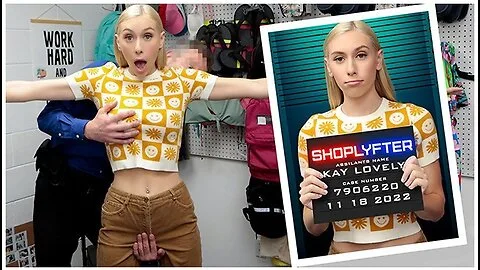 Preview supplied for Thieving Black Friday Shoplifter Indica Flower Gets Punished with Rough Sex