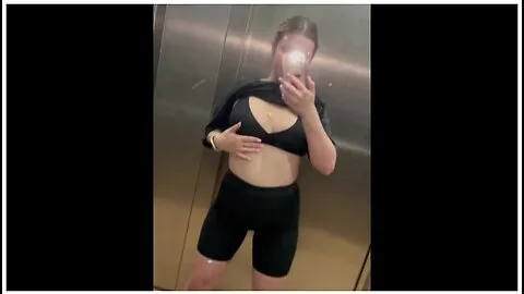 Preview supplied for Angel Cumming’s Stuck Elevator: An 18-Year-Old’s Public Handjob