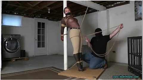 Preview supplied for Quinn Carter Bound Boots Dungeon Post