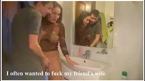 Preview supplied for Quickly Fucked Friends Wife In The Bathroom While She Was Getting Ready For Work